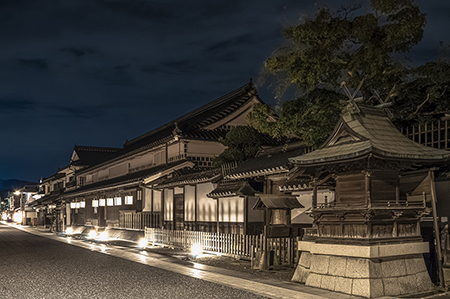 【作品名】矢掛宿を彩る 撮影者:多賀 弘明 様 夢街道ルネサンス認定地区名:山陽道矢掛宿(岡山県小田郡矢掛町)