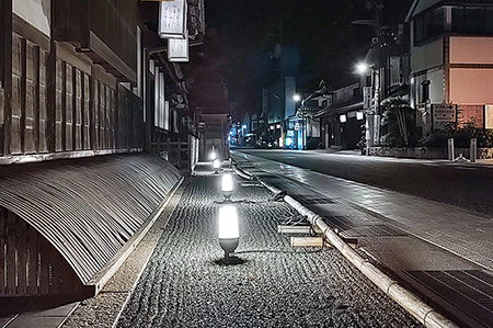 【作品名】矢掛の行燈 撮影者:松本 則生 様 夢街道ルネサンス認定地区名:山陽道矢掛宿(岡山県小田郡矢掛町)