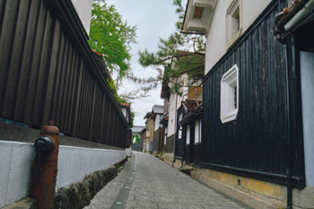 【作品名】穏やかな街道の日常 撮影者:松本 浩志 様 夢街道ルネサンス認定地区名:若桜清流通り(鳥取県八頭郡若桜町)