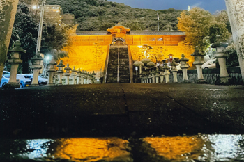 【作品名】雪解けの広島東照宮 撮影者:中下 楓万 様 夢街道ルネサンス認定地区名:二葉の里歴史の散歩道(広島県広島市東区二葉の里)