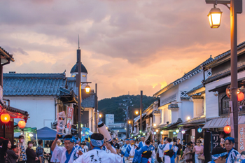 【作品名】夏まつり 撮影者:山本 清博 様 夢街道ルネサンス認定地区名:銀山街道上下宿(広島県府中市上下町)